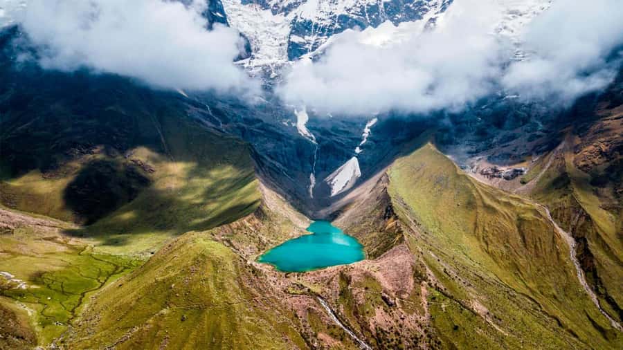 1 day excursion to the Humantay Lake from Cusco. - The two-hour hike from Challacancha