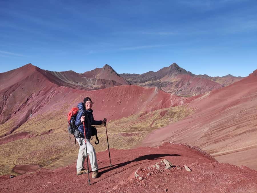 7 Colors Mountain Tour + Red Valley - The 1.5-hour climb to Rainbow Mountain