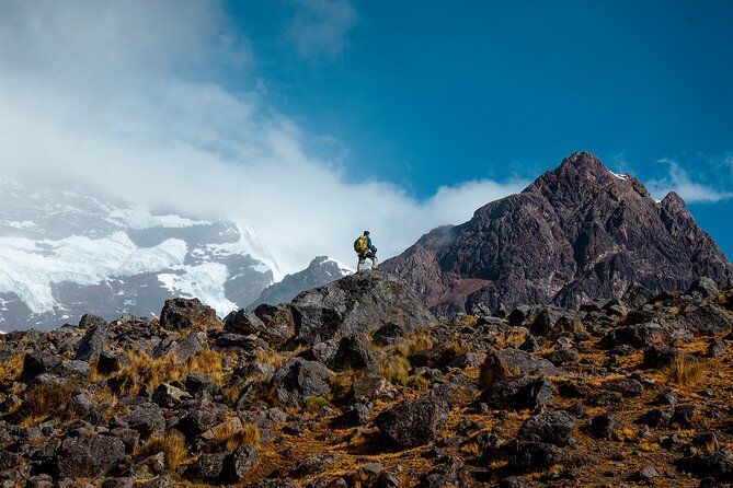 Ausangate and Rainbow Mountain Trek – 3 Days / 2 Nights - Day 2: Puca Pass, glacial lakes, and Warmisaya