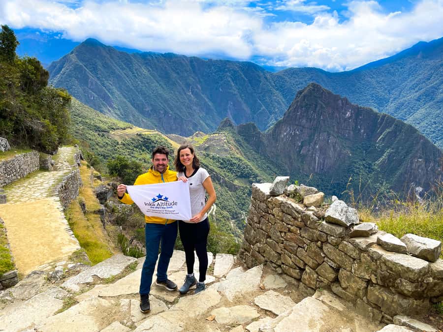 Cusco: 2-day Inca Trail to Machu Picchu - Sun Gate and the first view of Machu Picchu