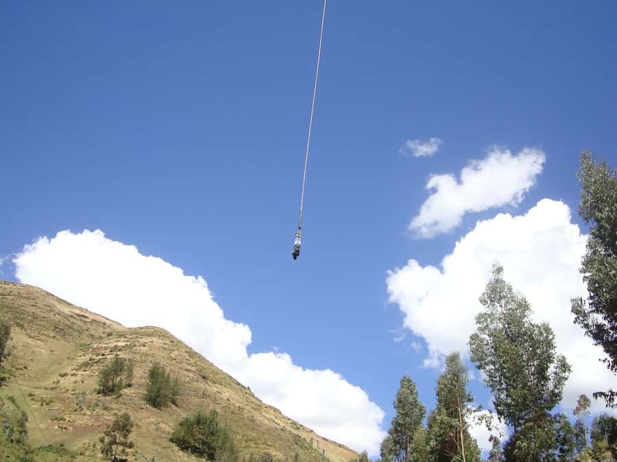 Cusco: Bungee Jump and Slingshot Combo Adventure - From Plazoleta Regocijo to the bungee tower