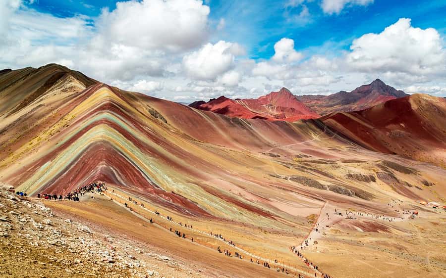 Cusco: Mountain of 7 colors Vinicunca and the Red Valley (optional) - The 3.5-kilometer climb to Vinicunca