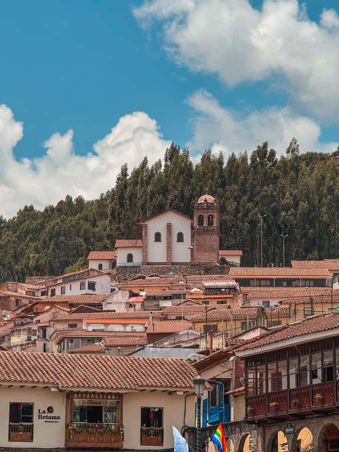 Cusco: Open Bus Tour of the City’s Wonder’s - Seeing Cuscos main square from above