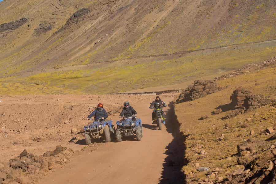 Cusco: Rainbow Mountain ATV Tour with Breakfast & Lunch - The early road from Cusco to Cusipata