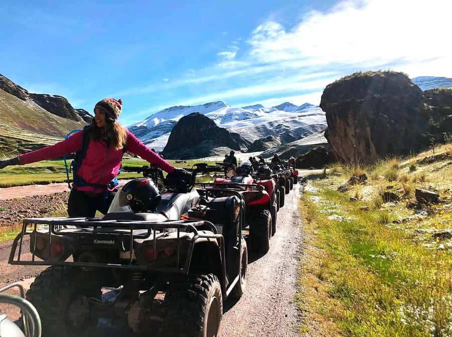 Cusco: Rainbow Mountain In Quad Bikes /walk 5 minutes/+meals - Who should choose this outing?