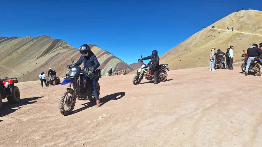Cusco: Rainbow Mountain In Quad Bikes /walk 5 minutes/+meals - Paying for the motorcycle ride
