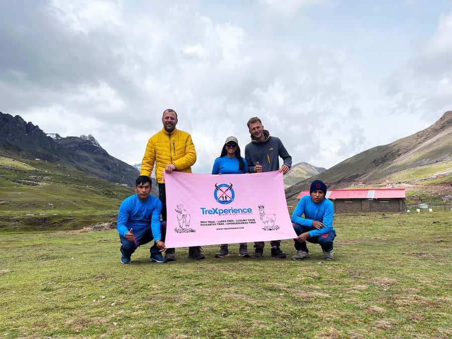 Cusco: Rainbow Mountain & Red Valley Tour with Picnic meals - Hiking the two hours to Vinicunca