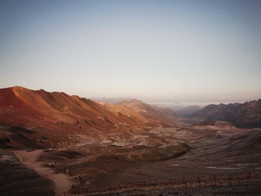 Cusco: Rainbow Mountain Tour at Sunset Without the Crowds - Rainbow Mountain in the golden hour