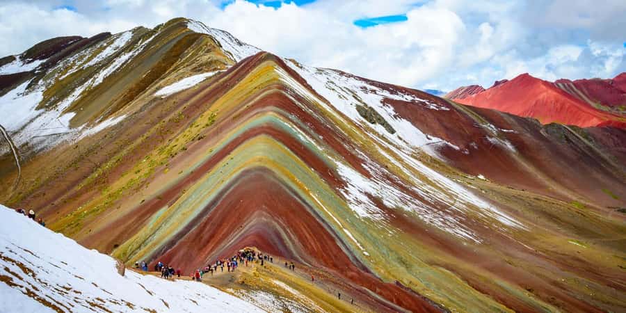 Day trip to Rainbow Mountain and Red Valley - Breakfast in Cusipata breaks up the journey