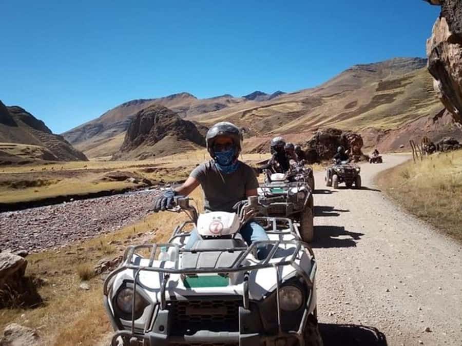 Excursion to Rainbow Mountain in ATV. - Why an ATV changes the Rainbow Mountain day