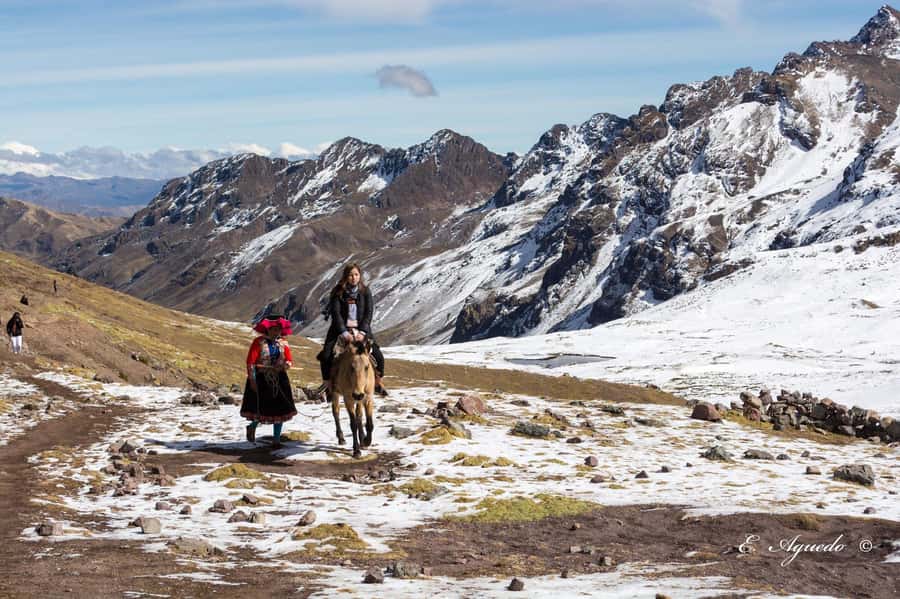 From Cusco: 7 Lakes Ausangate Trek with Breakfast and Lunch - The hike to the seven lakes