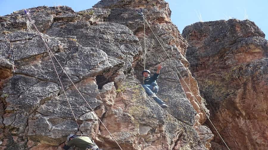 From Cusco: Balcony of the Devil Rock Climbing - From Plaza Regocijo to the Sacsayhuaman hills
