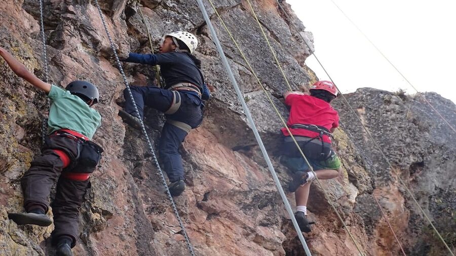 From Cusco: Balcony of the Devil Rock Climbing - Three levels for a casual climbing day