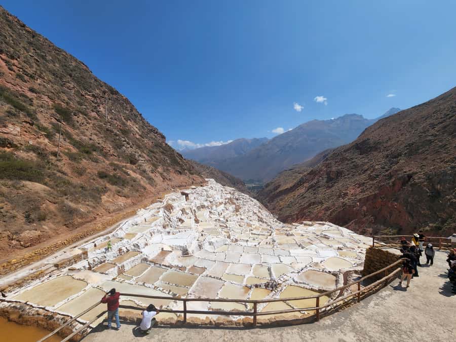 From Cusco: Chinchero, Moray, Maras and Ollantaytambo - Maras Salt Mines: Thousands of Small Pools
