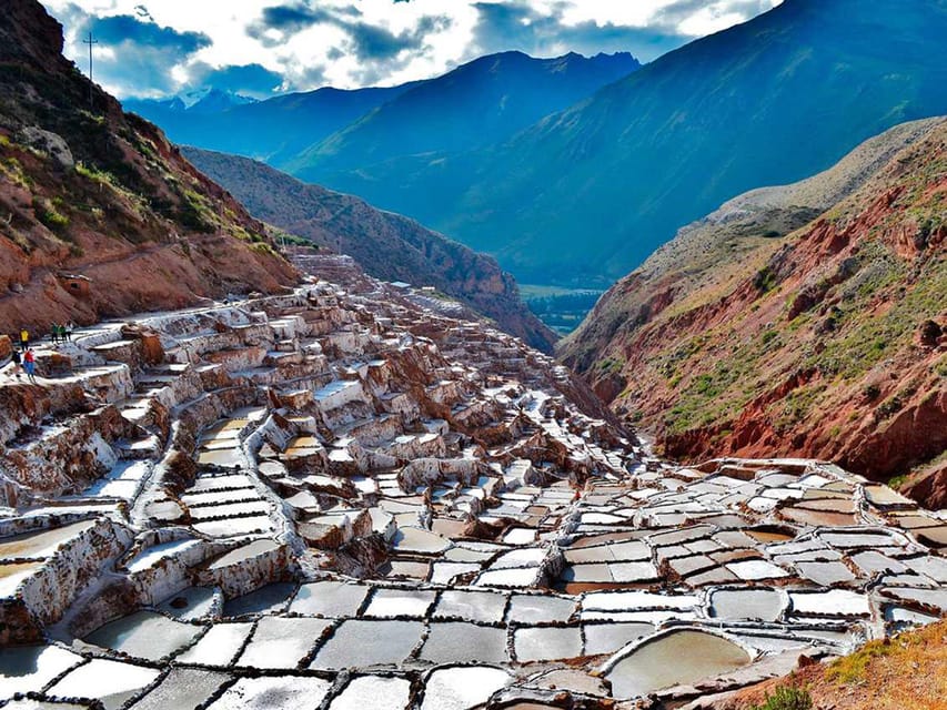 From Cusco: Chinchero Weavers, Moray, Maras Salt Mines Tour - A six-hour route from central Cusco