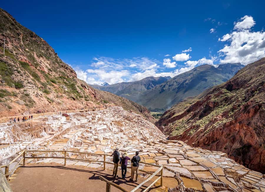 From Cusco: Chinchero Weavers, Moray, Maras Salt Mines Tour - Maras and its 3,500 salt ponds