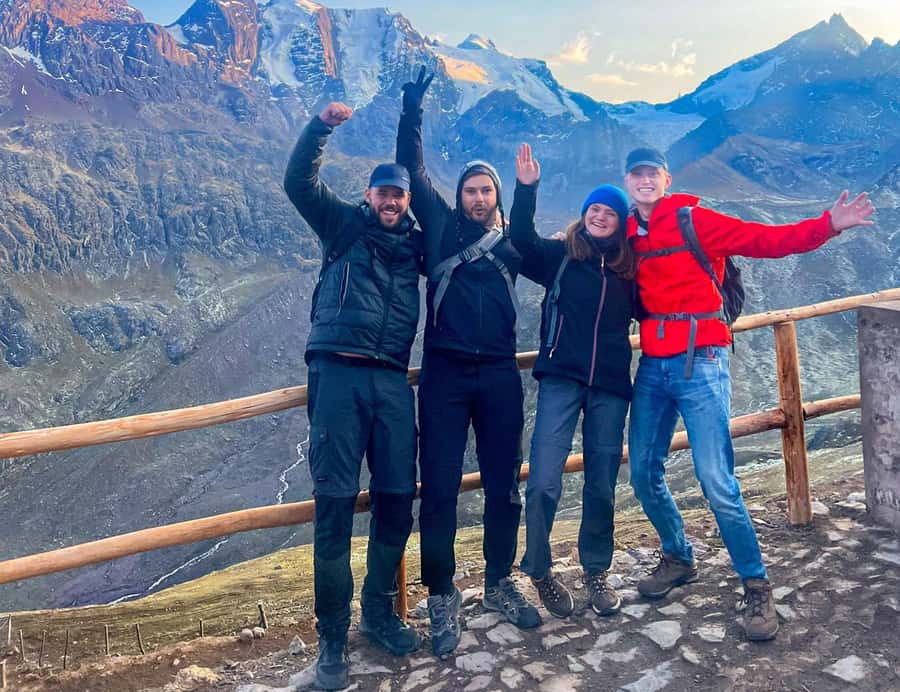 From Cusco: Full Day Rainbow Mountain + Red Valley | PRIVATE - The downhill return and Cusipata lunch