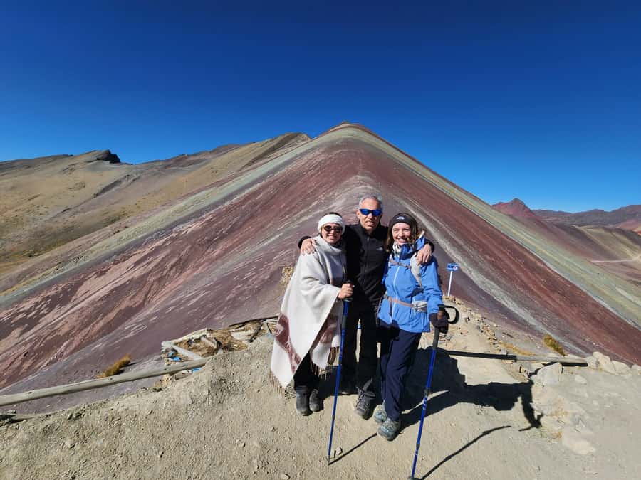 From Cusco: Full Day Tour to Vinincunca Rainbow Mountain - Reaching the base at extreme altitude