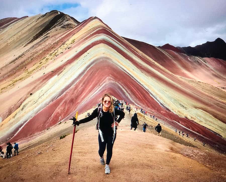 From Cusco: Guided Trip to Rainbow Mountain (6:30am option) - The descent is easier, but not effortless