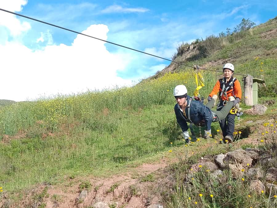 From Cusco: Half-Day Zip Line Adventure - Cable three gives you room to move