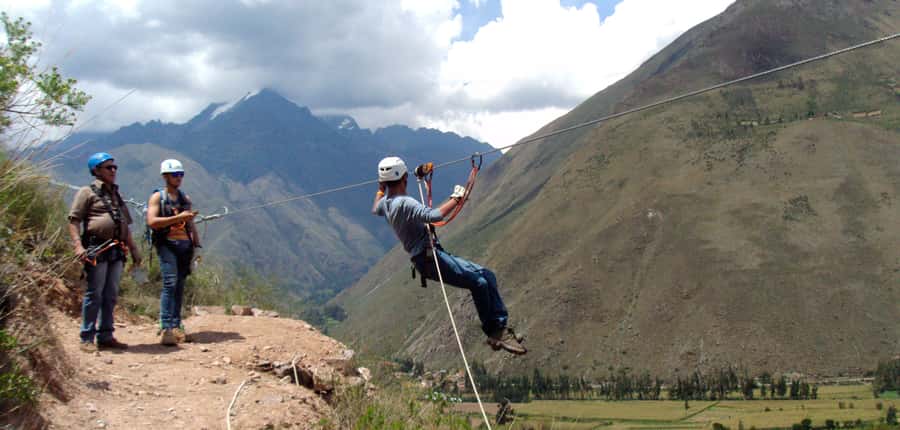 From Cusco: Half-Day Zip Line Adventure - Cable four reaches the biggest views