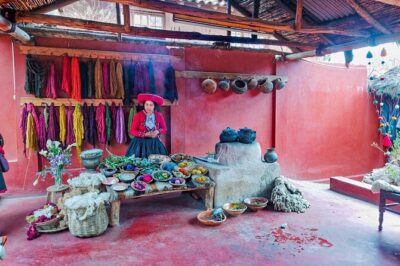 Moray, Maras Salt Mines & Chinchero Weavers Half-Day