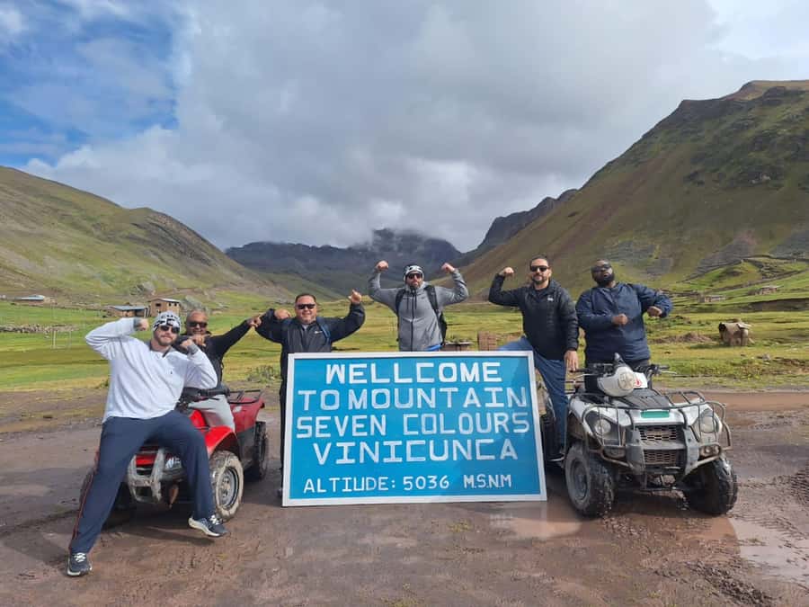From cusco: Rainbow Mountain ATV Tour with meals - Key points to know before you book