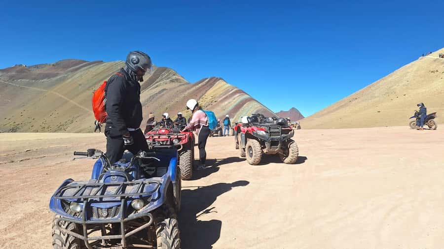 From cusco: Rainbow Mountain ATV Tour with meals - Breakfast in Cusipata before the ATV ride