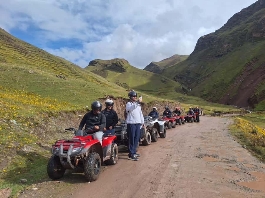 From cusco: Rainbow Mountain ATV Tour with meals - The 3:30 am departure and the long road from Cusco