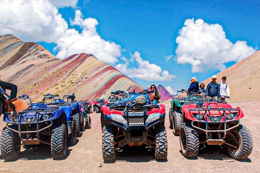 From Cusco: Rainbow Mountain in ATV Quad Bikes + meals - Why the ATV changes the Rainbow Mountain day