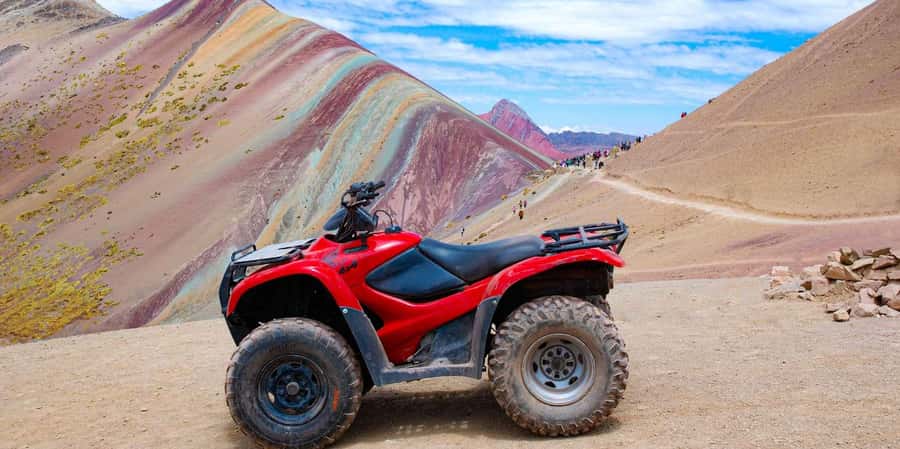 From Cusco: Rainbow Mountain in ATV Quad Bikes + meals - What the $77 price really buys you