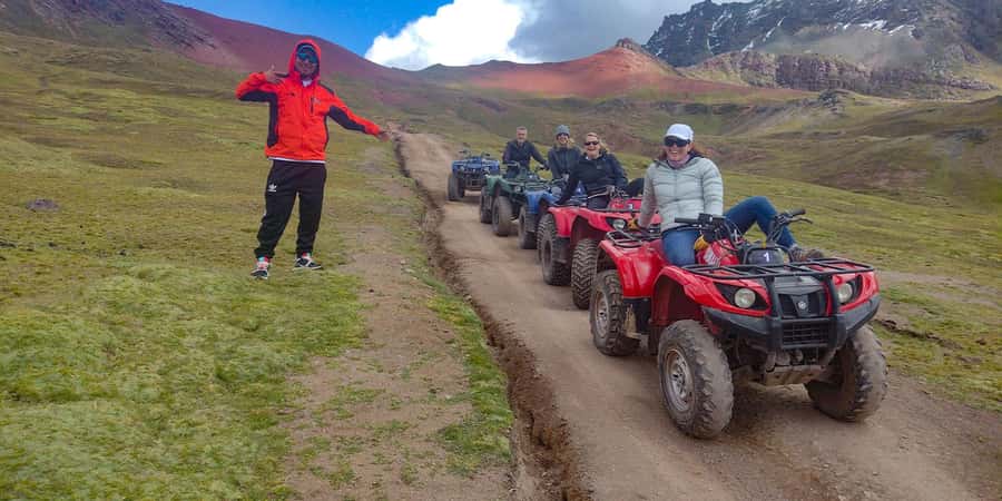 From Cusco: Rainbow Mountain on ATVs - Why the ATV route works at Rainbow Mountain