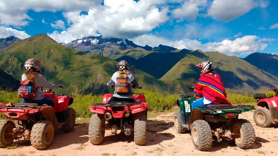 From Cusco: Rainbow Mountain on ATVs - Breakfast in Cusipata before the mountain road