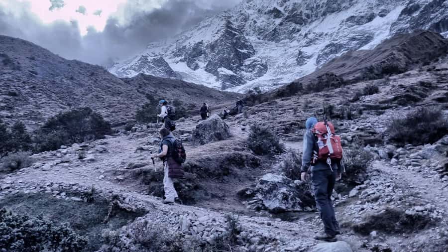 From Cusco: Salkantay trek 5 days/4 nights meals included - Food, guiding, and the parts that may vary