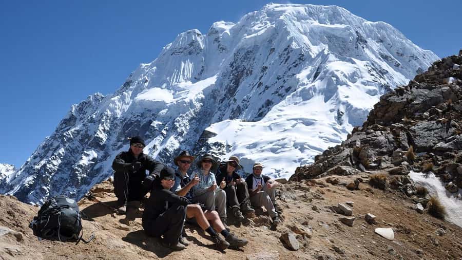 From Cusco: Salkantay trek 5 days/4 nights meals included - Day one: Humantay Lake and the first camp