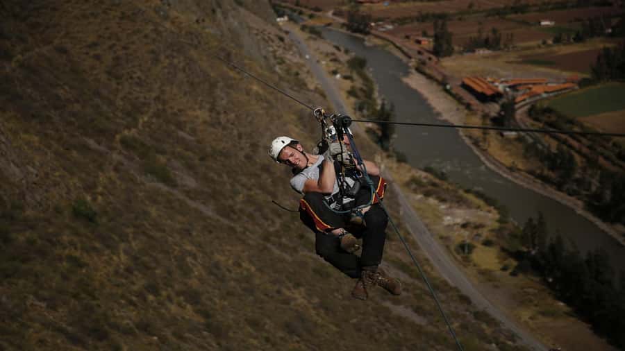 From Cusco: Via Ferrata & Zip Line with lunch - Two lunch choices, two different moods