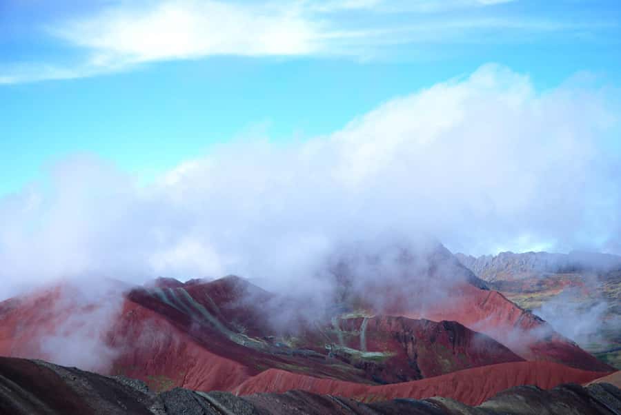 From Cusco: Vinicunca Mountain of Colors Excursion + Ticket - Reaching the colorful slopes of Vinicunca