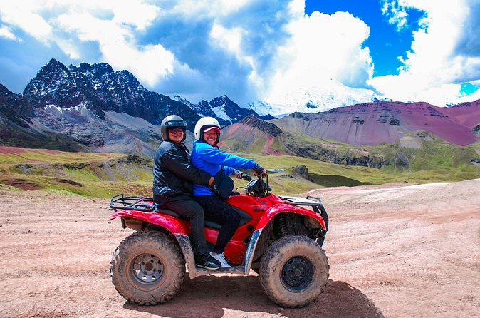 From Cusco: Vinicunca Rainbow Mountain ATV Tour with Meals - Guide support and language