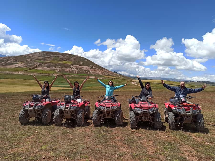 From Cuzco: Salt Mines and Moray Ruins ATV Adventure - Taking the quad bike onto the mountain roads