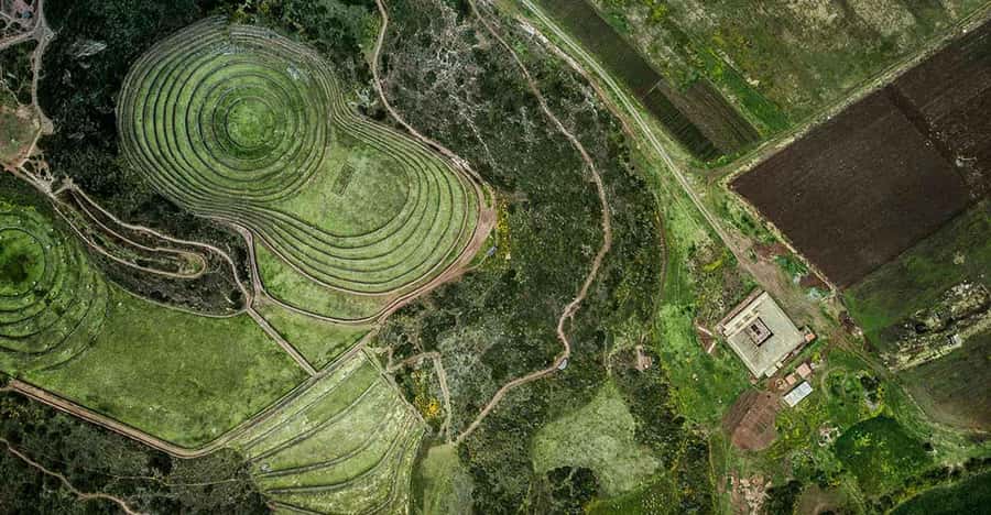 From Ollantaytambo: Moray, Maras, and Chinchero Guided Tour - Moray’s great stone circles and Inca farming