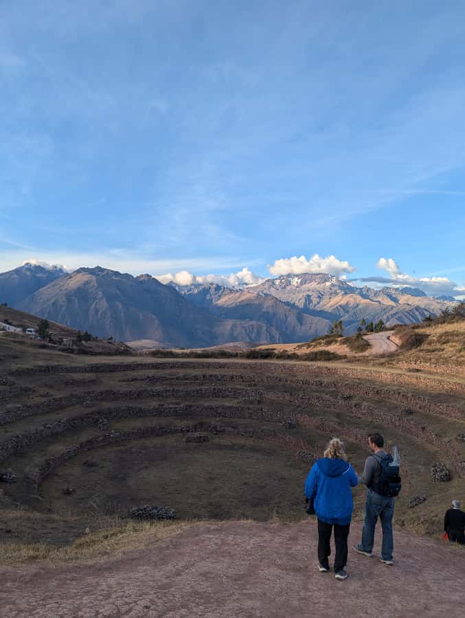 from Urubamba & Ollantaytambo:Sacred Valley Full-Day Private - Chinchero: ruins, weaving, and a living tradition