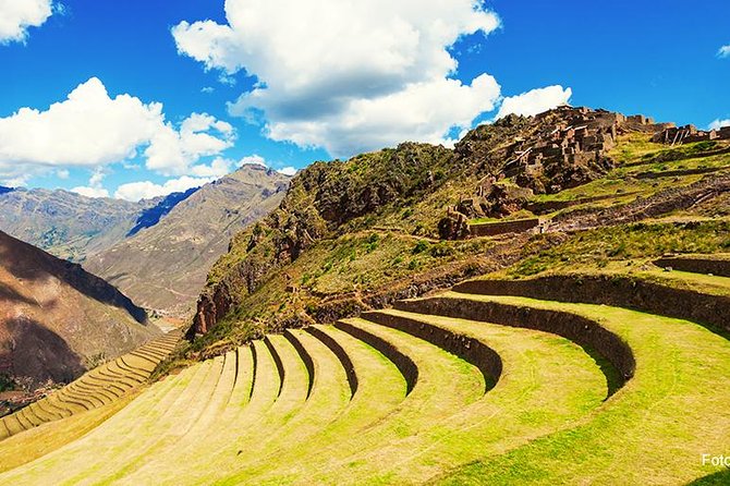 Full-Day Excursion to Sacred Valley, Pisac and Ollantaytambo from Cusco - Maras turns salt into scenery