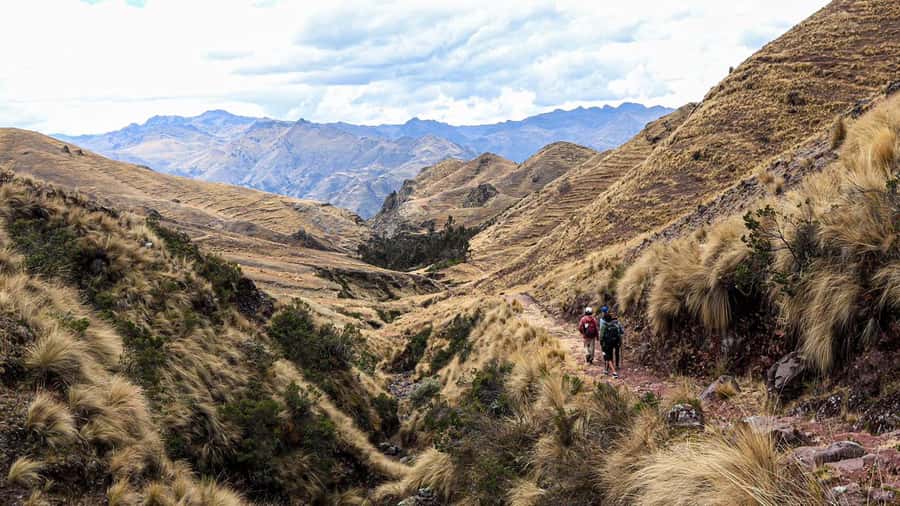 Huchuy Qosqo Trek To Machu Picchu - Day 2: Pukamarca, Puma Punku Canyon, and Huchuy Qosqo