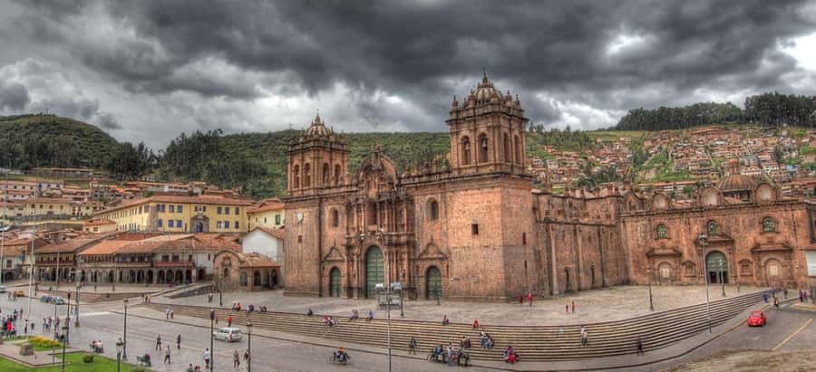In Cusco: Saqsaywaman, Qenqo, Pukapukara, Tambomachay. - Tambomachay and the famous Inca water channels