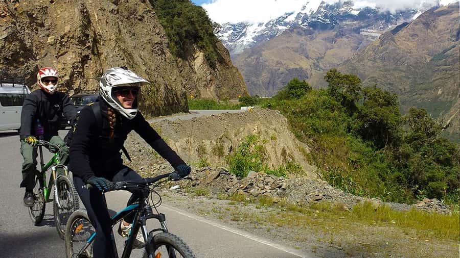 Inka Jungle trek to Machu Picchu 3 D/ 2 N - Cycling through Huamanmarca and the jungle farms