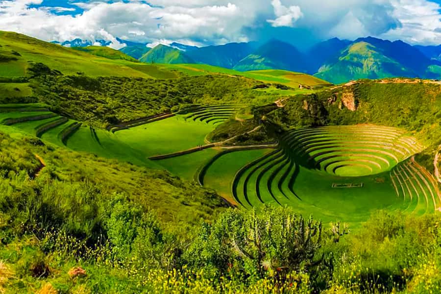 Maras Moray Sacred Valley Tour from Cusco - Moray’s great rings of earth