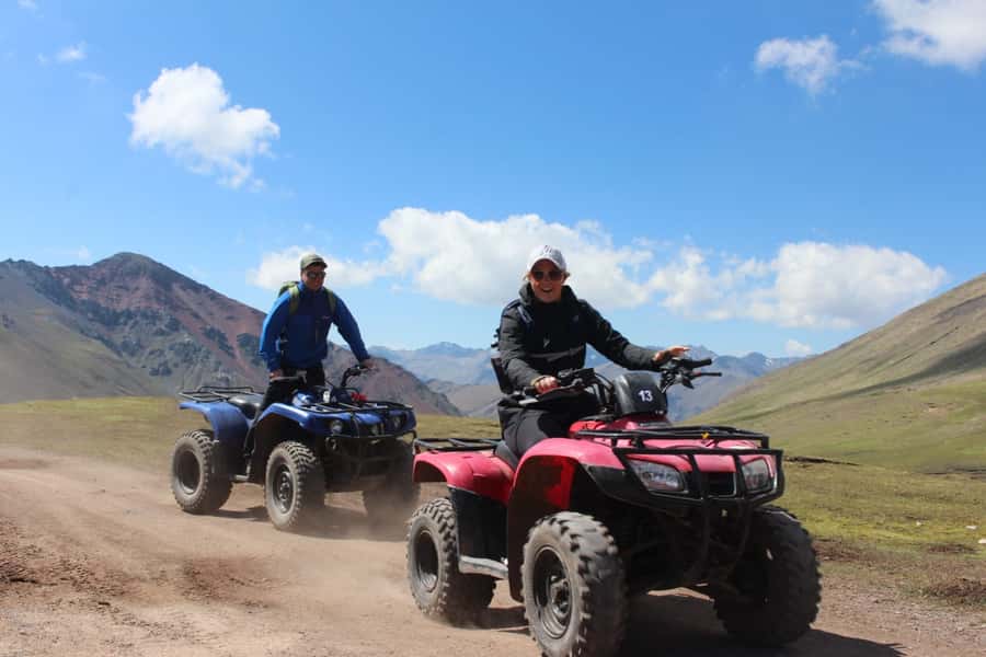 Montaña de Colores: tour en cuatrimotos día completo - Kayrahuiri: your ATV lesson and equipment check