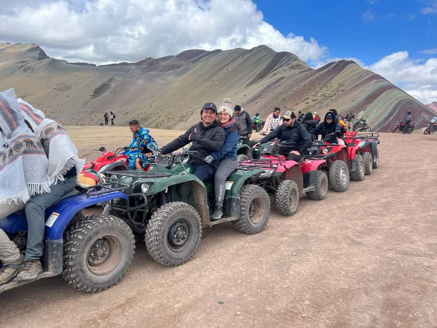 Montaña de Colores: tour en cuatrimotos día completo - The return ride and the long road back