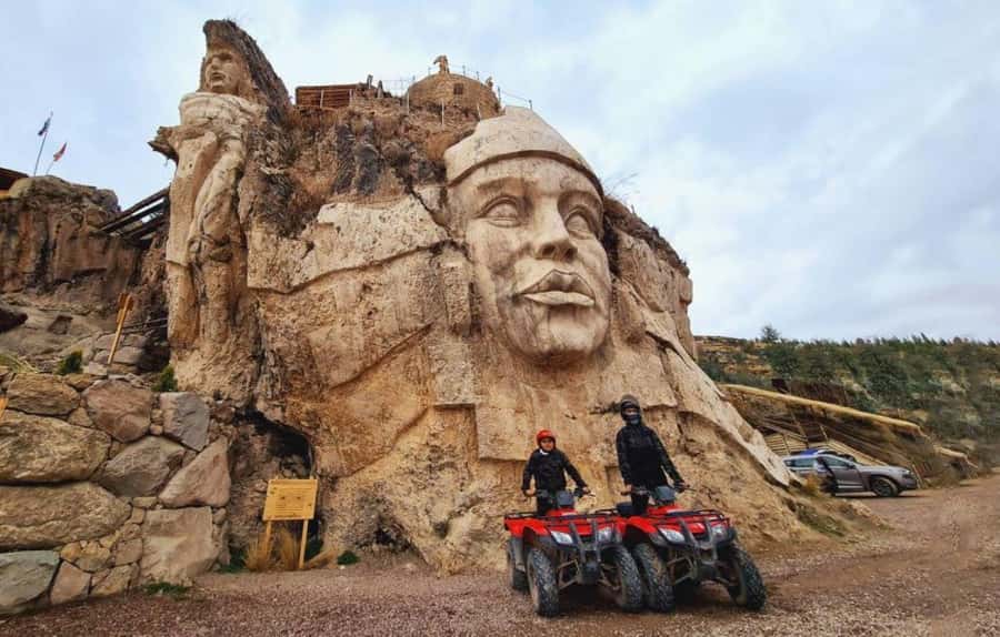 New attraction Morada de los dioses in ATVs - Learning to handle your ATV at the base