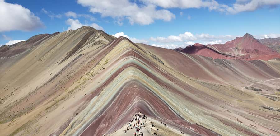 Peru: Rainbow Mountain and Red Valley View Point Tour - Reaching Vinicunca at 5,020 meters